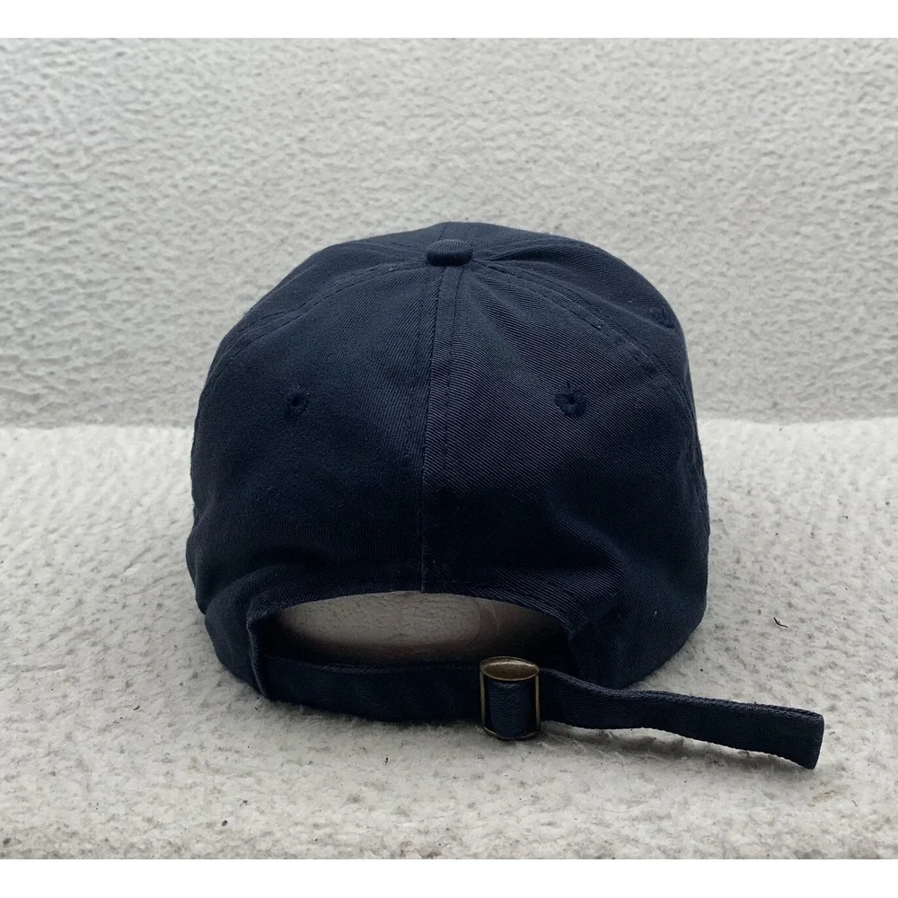 Bass Master Baseball‎ Hat Mens Strapback OSFM Fishing Outdoors Navy Blue Dad Cap